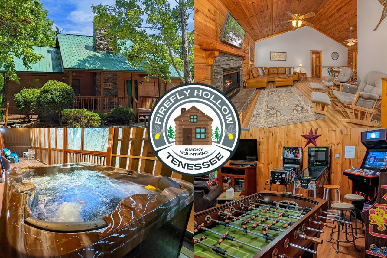 Firefly Hollow Cabin - Smoky Mountains - Soaky Mountain Water Park - Sevierville Convention Center Pigeon Forge Eksteriør bilde